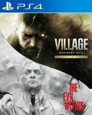 2 JUEGOS EN 1 Resident Evil Village Gold Edition mas The Evil Within 2 PS4