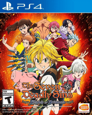 THE SEVEN DEADLY SINS : KNIGHTS OF BRITANNIA PS4