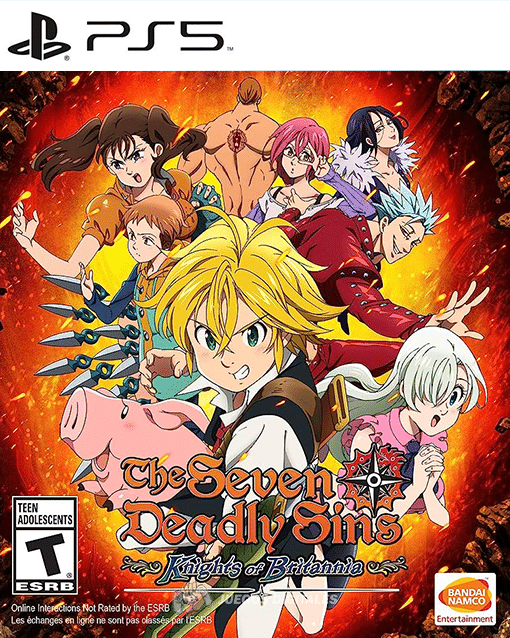 THE SEVEN DEADLY SINS KNIGHTS OF BRITANNIA PS5