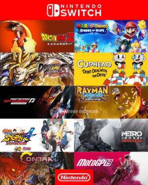 PACK 10 EN 1 ESPECIAL SWITCH NINTENDO