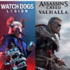 Assassins creed valhalla Watc Dogs legion PS5 1