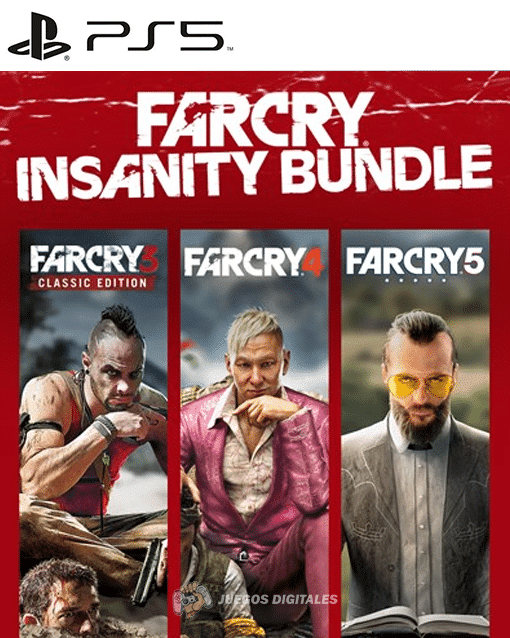 Far cry Insanity bundle PS5 1