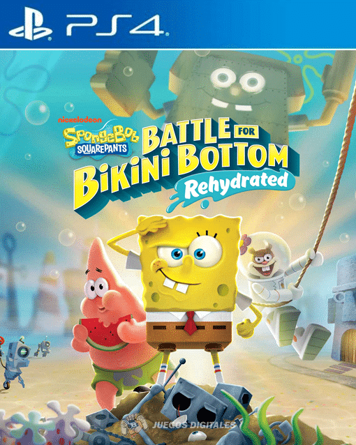 Spongebod squarepants battle for bikini bottom rehydrated PS4 1
