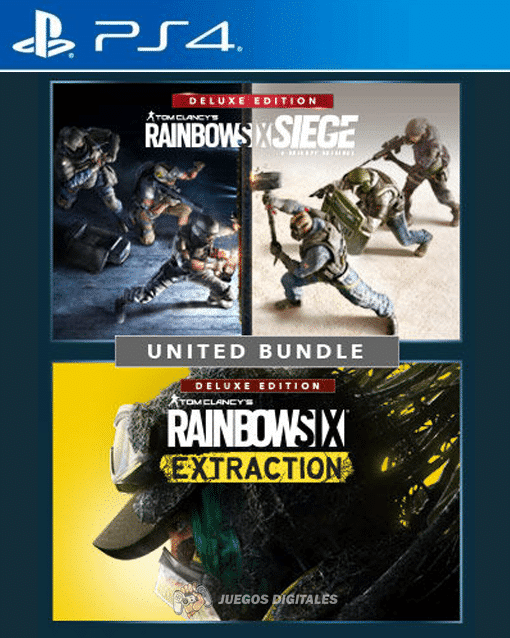 Tom clancys rainbow six extraction united bundle PS4 1