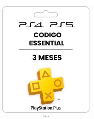 PSN PLUS 3 MESES ESSENCIAL CODIGO PARA CANJEAR ( USA )