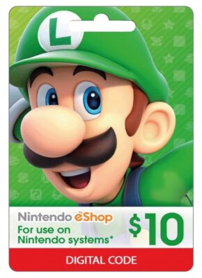 NINTENDO ESHOP 10 USD