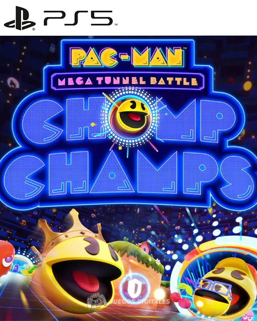 PAC-MAN Mega Tunnel Battle: Chomp Champs PS5 1 PAC-MAN Mega Tunnel Battle: Chomp Champs PS5