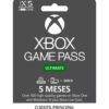 XBOX GAME PASS ULTIMATE SUSCRIPCIÓN DE 5 MESES CUENTA PRINCIPAL