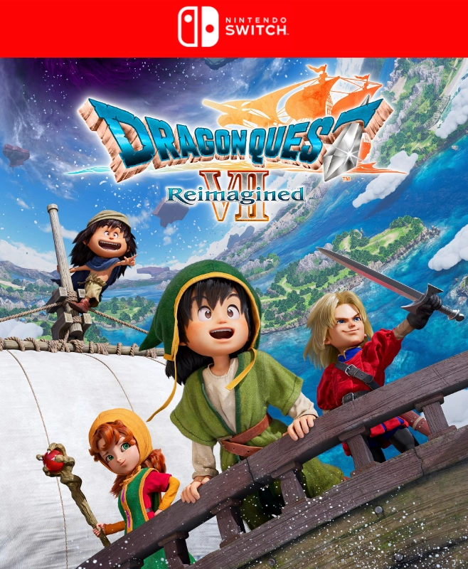 DRAGON QUEST VII Reimagined - Nintendo Switch 1 DRAGON QUEST VII Reimagined N1 gameforever
